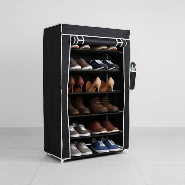 SoraChi A6 Black Plastic Shoe Stand