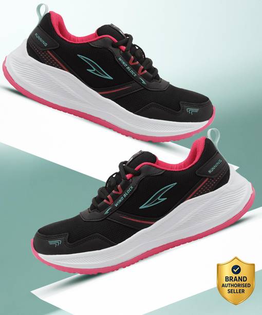 Mercury-11 Black Sports,Gym,Walking,Training,Stylish Running Shoes For Women