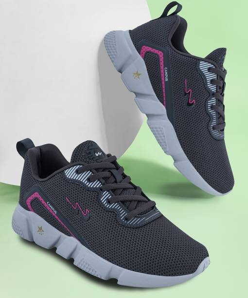 CAMPUS JULIUS Running Shoes For Women (Grey , 6)