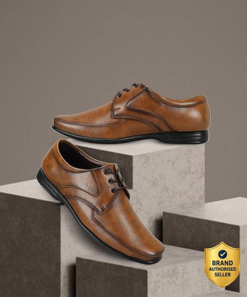 Men's Lace Up Formal Shoes | Durable, Sturdy Outdoor Wear Derby For Men