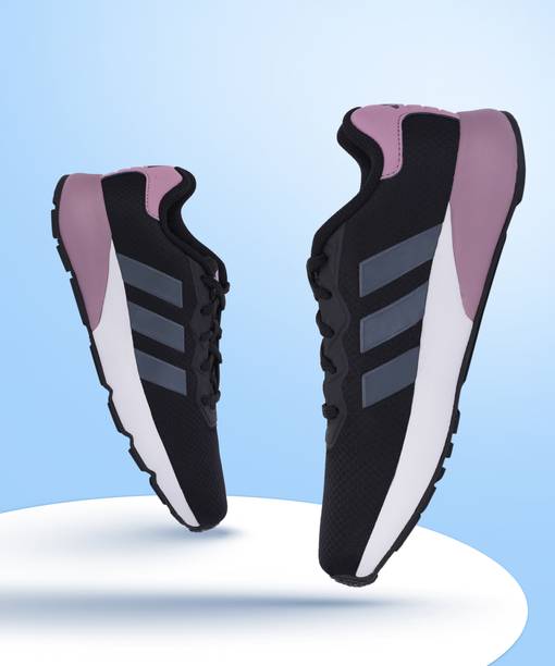 adidas Amalgo W Running Shoes For Women (Black , 6)