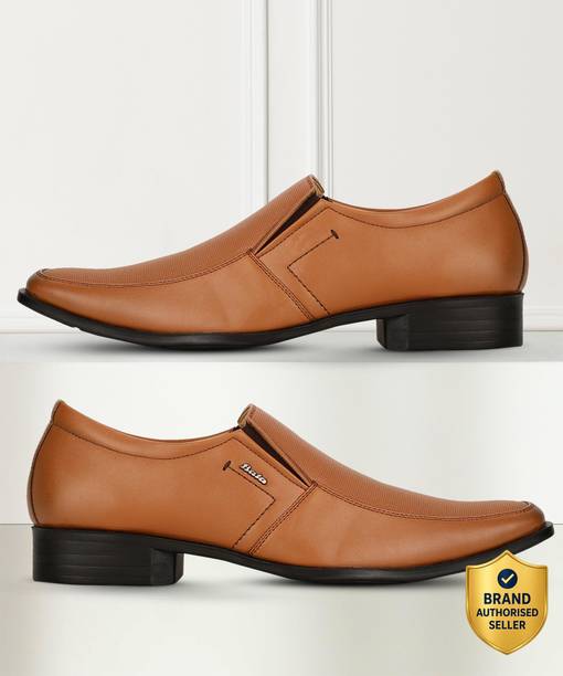 Bata Men's Brown Formal Slip-Ons Slip On For Men