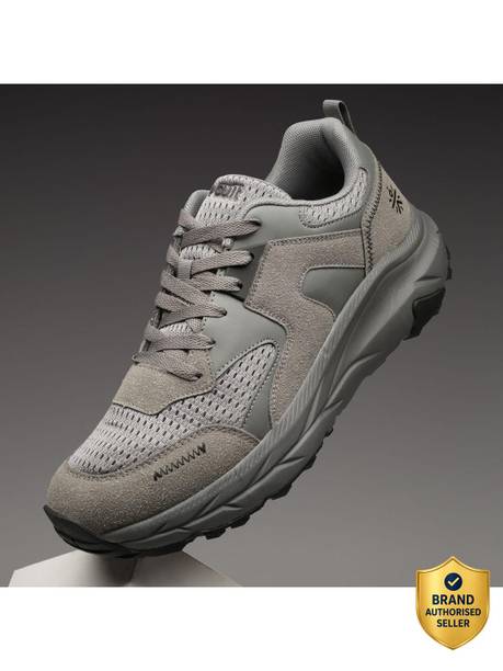 Aerolume Outdoor Shoes Enhanced Cushioning Enhanced Grip Lightweight High Hiking & Trekking Shoes For Men