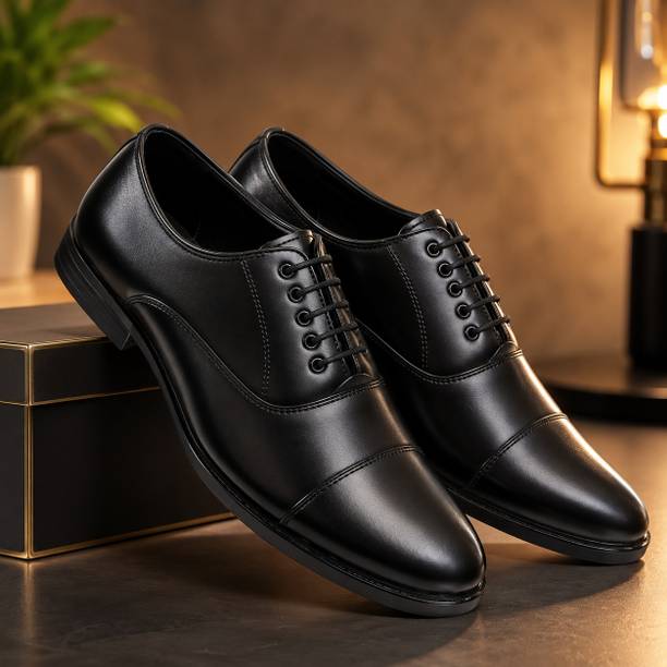 UZ TRADE Comfort Formal Lace-Up Shoes for Men – Premium Office & Party Wear Oxford For Men