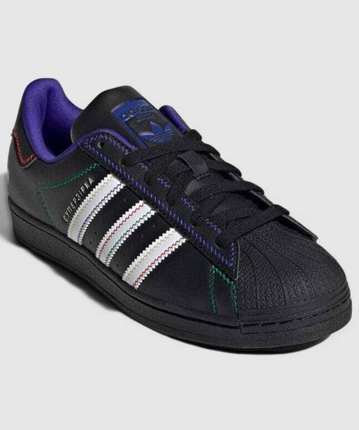 ADIDAS ORIGINALS Superstar X Ks W Sneakers For Women (Black , 7)