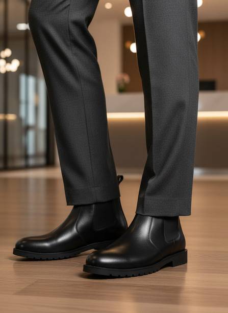 Men's Black Chelsea Boots Boots For Men