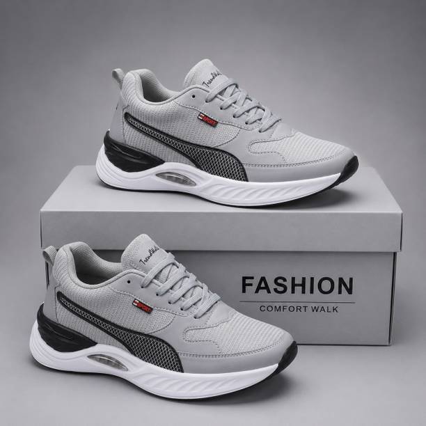 Premium Casual Sports Shoes for Men Walking Shoes For Men grey Sneakers For Men