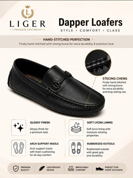 ARROWMIC LOFFER Driving Shoes For Men
