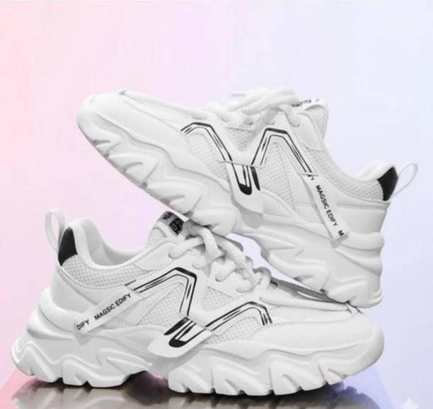 Men Fashion Casual Shoes Stylish Lace Up Daily Wear Sneakers Casuals For Men