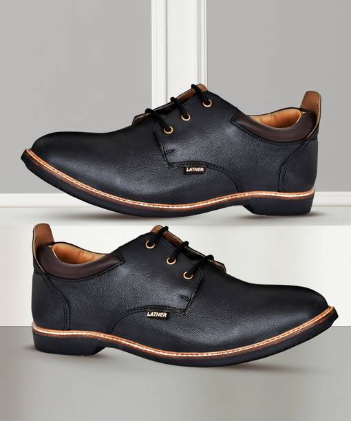 Genuine Leather Formal Shoes For Men Lace Up For Men
