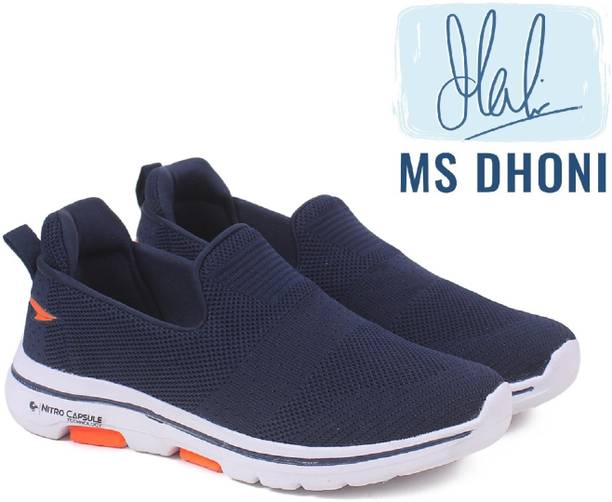 Superwalk-08 Navy Slipon Sports,Walking,Casual, Walking Shoes For Men