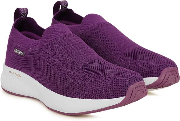 CAMPUS ANNIE Women's Casual Shoes Sock-Like Fit Integrated Fo