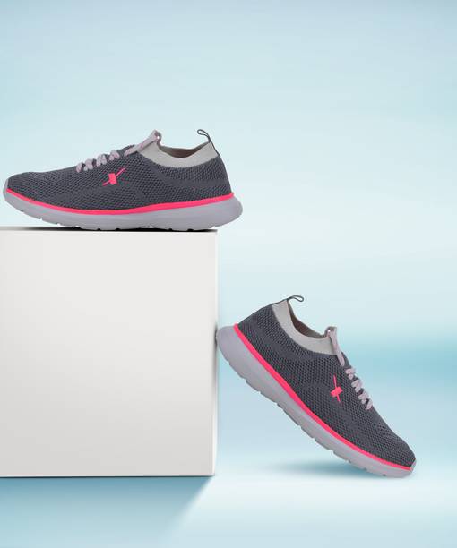 Women SL-146 Grey Pink Walking Shoes For Women