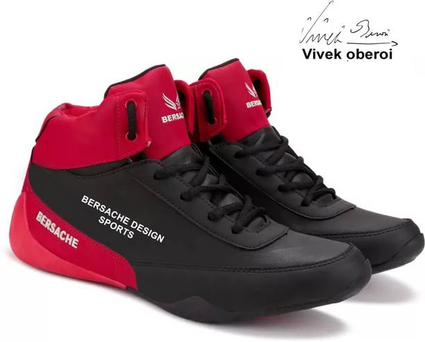 Bersache Sports Shoes For Men|Red For Running,Walking,gym and hiking Shoes Running Shoes For Men