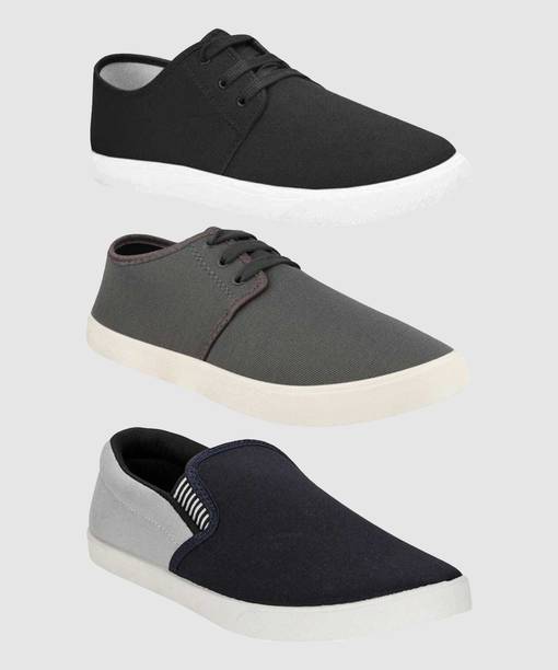 bruton combo pack 3 casual sneakers men