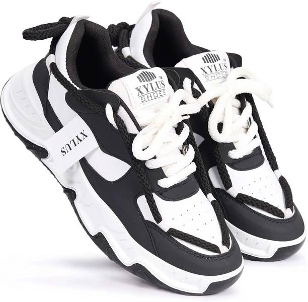 Urban Rider Premium Black and white Casual sneaker For Men Casuals For Men