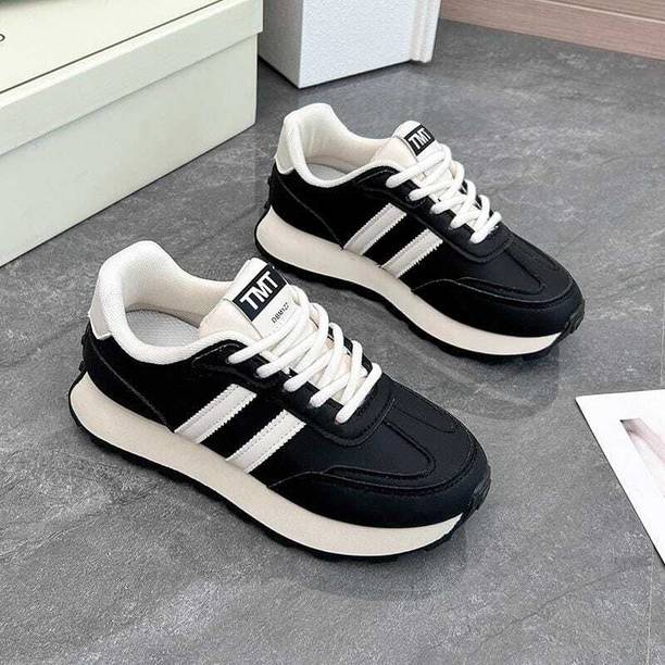 JOOTA VALA Sports Casual Shoes For Men Black Casuals For Men