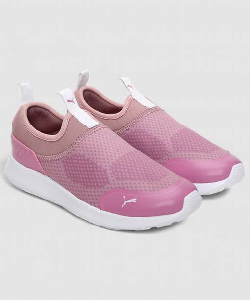 PUMA Comfort Wns Slipon V2 IDP Walking Shoes For Women (Pink , 5)