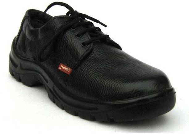 Albama PU Sole Work Safety Shoes, Size: 11 Lace Up For Men