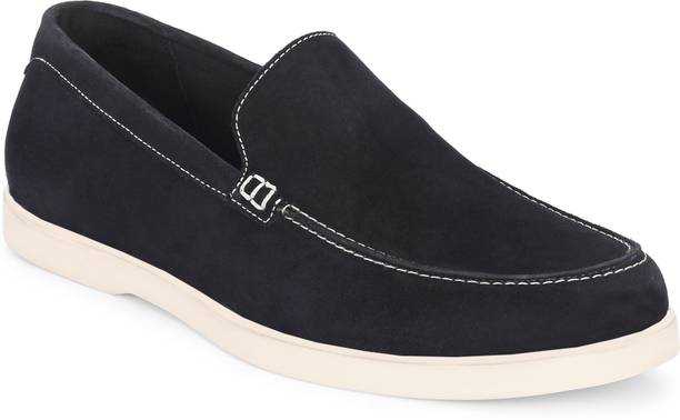 Harrytech London Men's Suede Comfort Slip on moccasin leather Loafer Loafers For Men