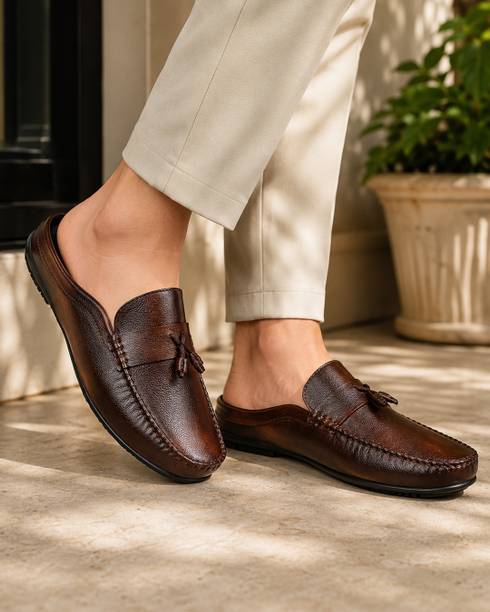 ETHNIC MULE LOAFERS Loafers For Men