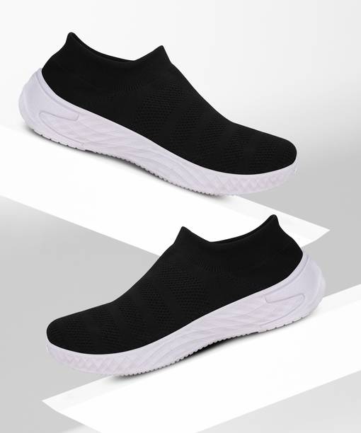 SUKUN socks Knitting Black Casual Sport Shoe Casuals For Men