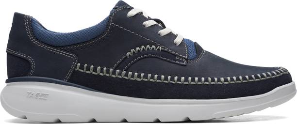 Gaskill Lace Navy Nubuck Casuals For Men