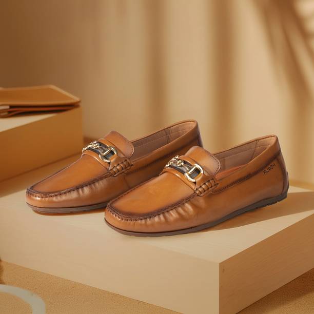 The Jughead2 Ruosh Men Tan Drivers Driving Shoes For Men