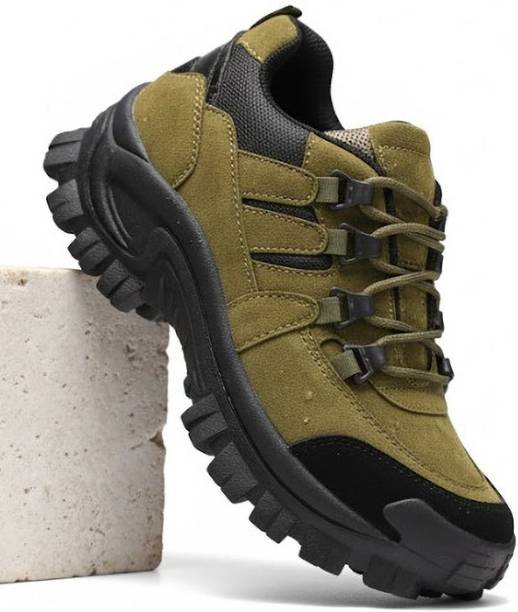 MHJD OLIVE GREEN boots for boys Outdoors For Men