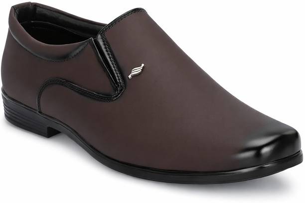 Men Brown Formal Shoes Party Wear For Men