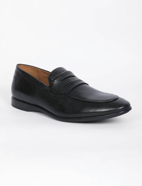 The Loki Black Men Occasion Slip-on Ruosh Slip On For Men