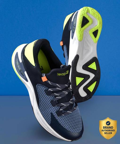 Leap7x SIGMA-1E Sports Shoes With EVA Sole | Comfortable Lacing Walking, Gym & Running Shoes For Men