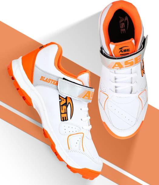 ASE Durable Performance Cricket Shoes with Dual Closure, La...