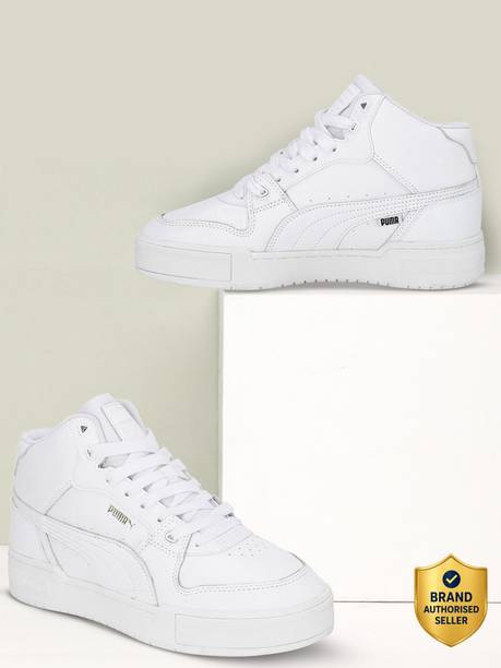 PUMA CA Pro Mid Sneakers For Men White , 8