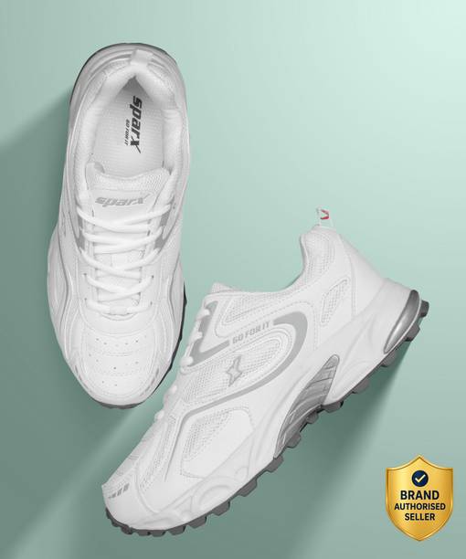 Men SM-171 White Running Shoes For Men