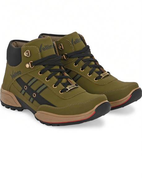 Vellinto Synthetic Leather Boots for Men Boots For Men