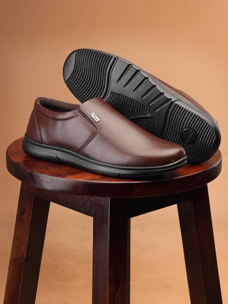 Dotcom DP-01 Classy Trendy Comfortable lightweight Formal Slip-On Slip On For Men