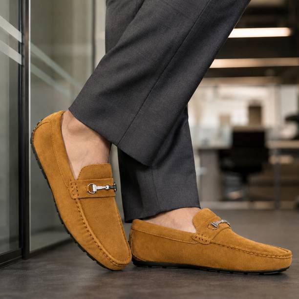 Suede mens Loafers Mocassin shoesFor Men Loafers For Men