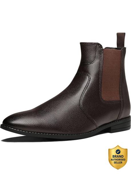 Mens Coffee Brown Chelsea Boots Boots For Men