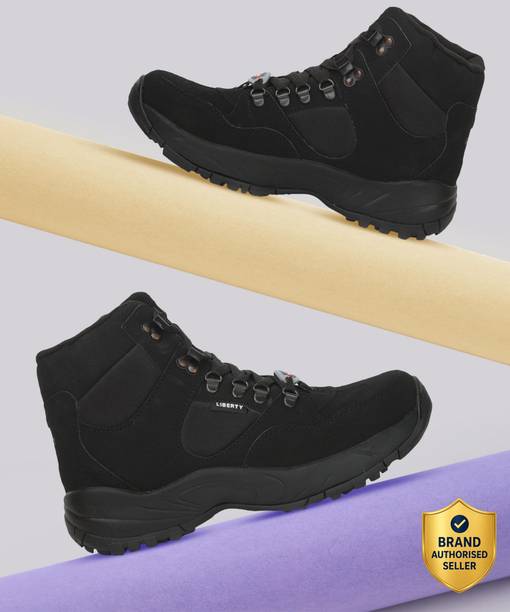 Freedom EVREST-PRM Solid Lacing Outdoor, Trekking Shoes With EVA Sole & PU Upper For Men