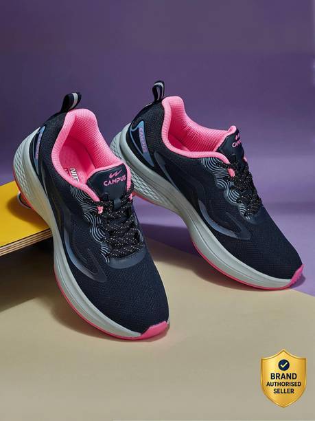 SIREN Women's Sports Shoes | Integrated NitroFly Technology |Mesh Upper |Lace-Up Running Shoes For Women