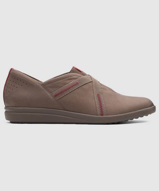 Tamzen Step Taupe Nubuck Casuals For Women
