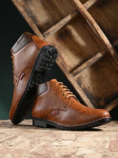 High Ankle Derby Boots Rocky stylish shoes for men Rider Boots For Men