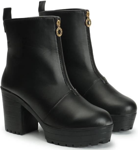 Heel Boot Shoes Party Wear Or Casual Stylish New Model Boots For Women