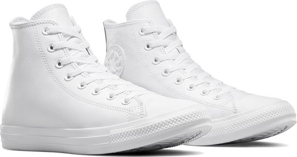 Converse Unisex Chuck Taylor All Star Leather High Top Sneakers Sneakers For Men