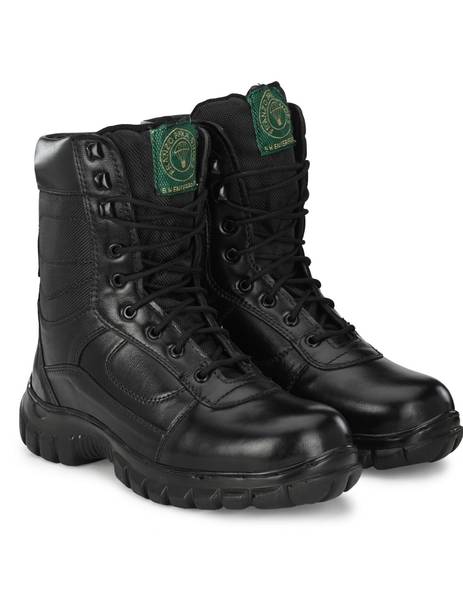 Men's Army Tactical Combat SF/Military/Strong Lace-up Leather Boots For Men