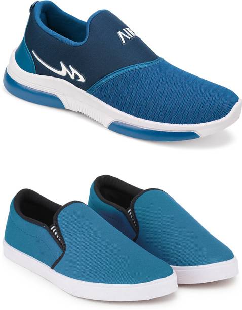 Combo Of 2 Shoes FK-Mexico & FK-Fitman Walking Shoes For Men