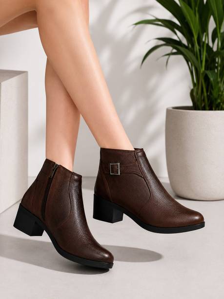 New Fashion Comfort Heel Boots For Women