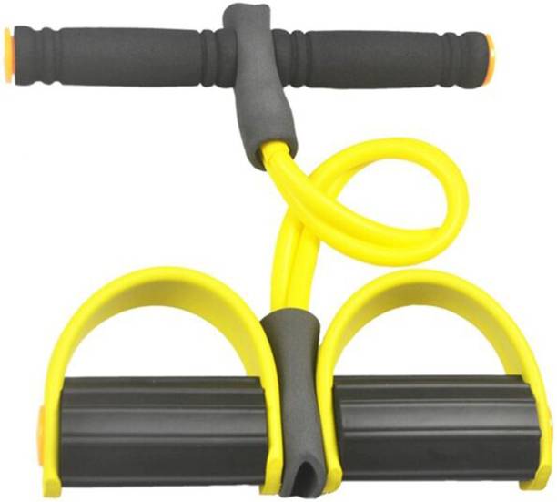 Fitaza Pull Reducer Tummy Trimmer Ab Builder Exerciser with 4 Tubes Bands Ab Ab Exerciser