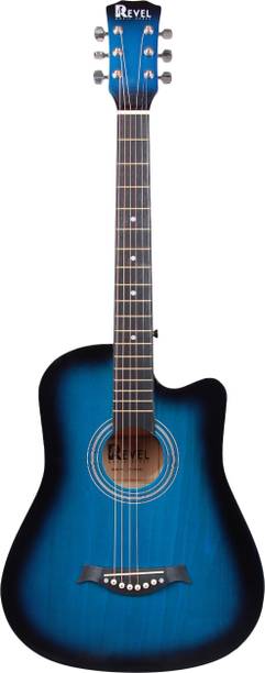 REVEL Glossy Cutaway Acoustic Guitar Acoustic Guitar Basswood Basswood Right Hand Orientation